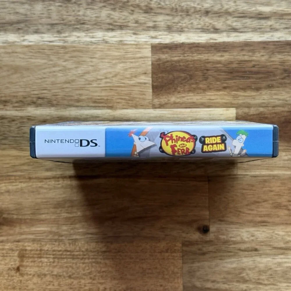 Nintendo DS Phineas and Ferb: Ride‎ Again - Complete in Box Working Tested